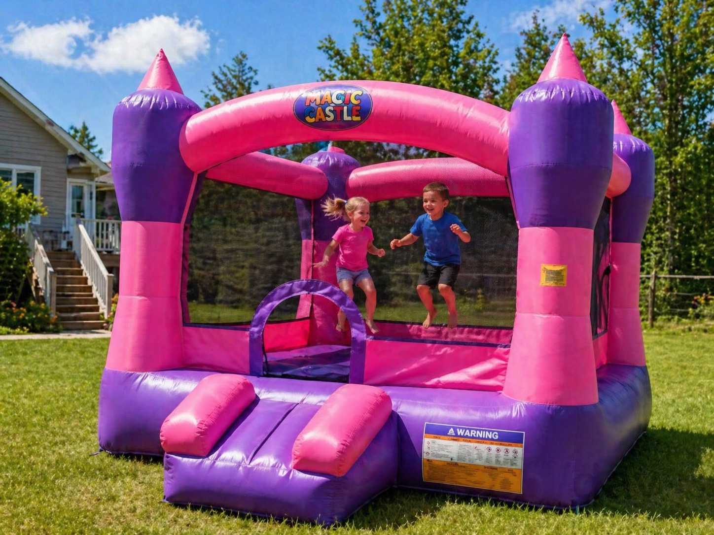 Purple & Pink Castle
